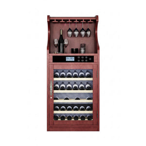 Luxury 43-Bottle Freestanding Low Noise Wine Cooler Cabinet (SAK56084)