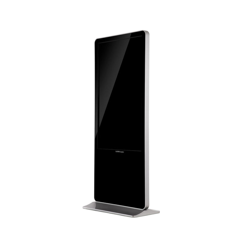 43 Inch Ultra High Resolution Vertical Freestanding Digital Kiosk With LED Display (SAK65871) - Saksby Wholesale - Side View
