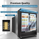 44.7 Cu.Ft Commercial Glass Door Merchandiser Freezer With LED Display (SAK39478) - Saksby Wholesale - Structure Details