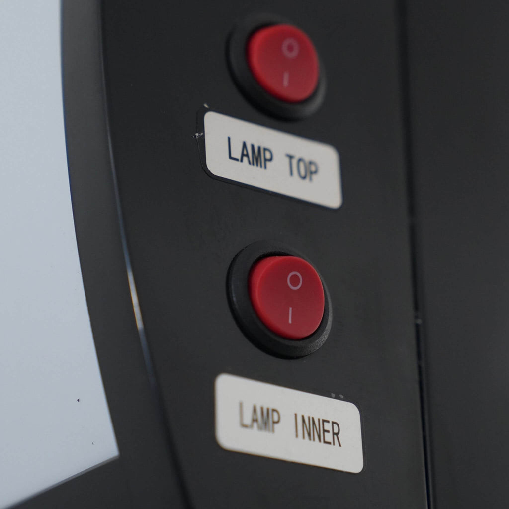 44.7 Cu.Ft Double-Door Commercial Display Merchandising Refrigerator (SAK54692) - Saksby Wholesale - Light Switch