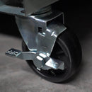 44.7 Cu.Ft Double-Door Commercial Display Merchandising Refrigerator (SAK54692) - Saksby Wholesale - Wheel VIew