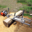 48-Inch Adjustable Portable Home Chainsaw Lumber Mill (SAK93688) - Saksby Wholesale - Lifestyle