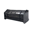 48-Inch Heavy Duty Universal Skid Steer Snow Pusher Attachment (SAK63418) - Saksby Wholesale - Front Left Back View