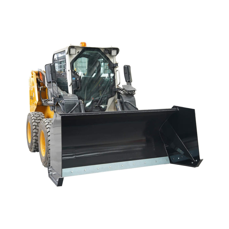 48-Inch Heavy Duty Universal Skid Steer Snow Pusher Attachment (SAK63418) - Saksby Wholesale - Full View