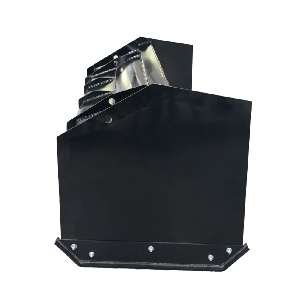 48-Inch Heavy Duty Universal Skid Steer Snow Pusher Attachment (SAK63418) - Saksby Wholesale - Side View