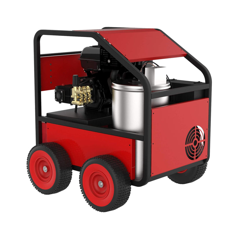 4K PSI Commercial Hot Water Gas Powered Pressure Washer (SAK62461) - Saksby Wholesale - Front Side View
