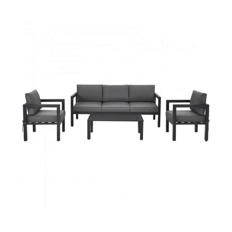 4pcs Outdoor Furniture Set For Backyard Poolside SAK73532 Saksby - Combination 1