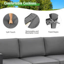 4pcs Outdoor Furniture Set For Backyard Poolside Sak73532 Saksby - Comfortable Cushions