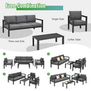 4pcs Outdoor Furniture Set For Backyard Poolside SAK73532 Saksby - Different Combinations