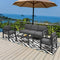 4pcs Outdoor Furniture Set For Backyard Poolside SAK73532 Saksby - Lifestyle On Patio