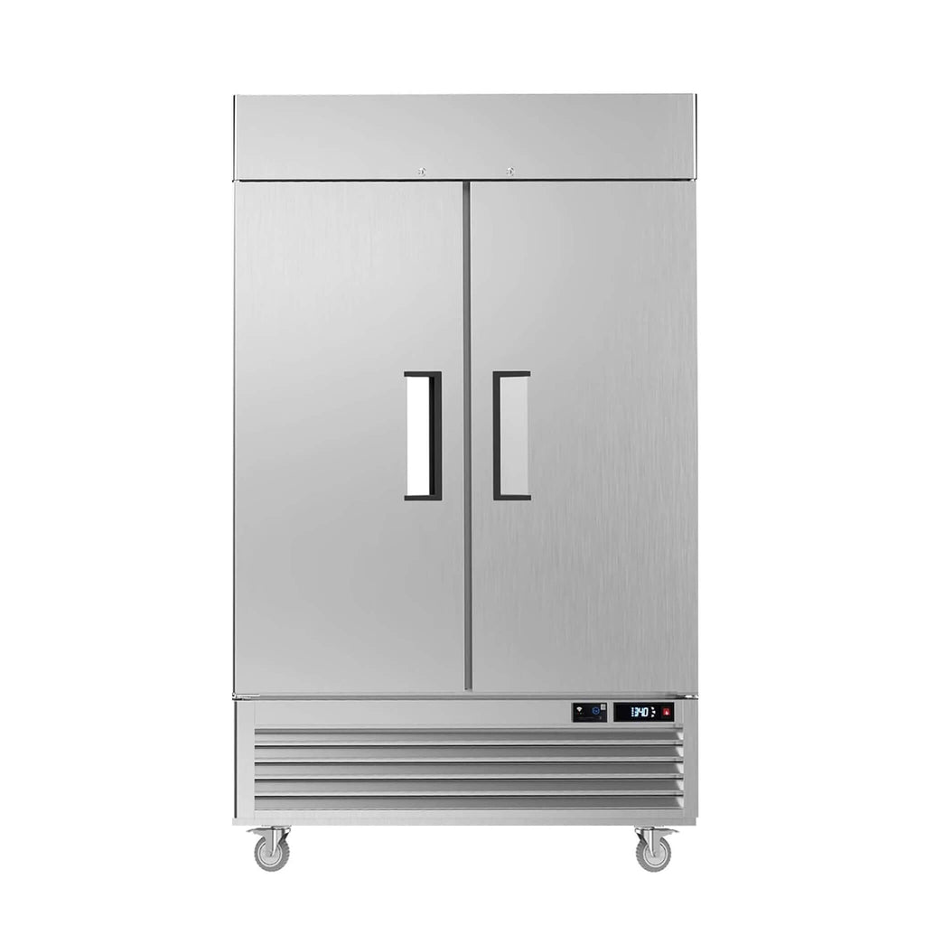 54-Inch Commercial 49 Cu.Ft 2-Door WiFi Refrigerator With Smart App Control (SAK10438) - Saksby Wholesale - Front View