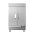 54-Inch Commercial 49 Cu.Ft 2-Door WiFi Refrigerator With Smart App Control (SAK10438) - Saksby Wholesale - Front View