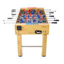 54-Inch Hurricane Light Cherry Foosball Table With Accessories (SAK38651) - Saksby Wholesale -  Side View