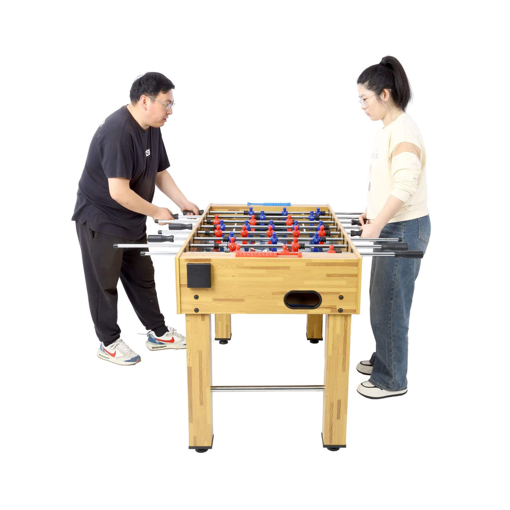 54-Inch Hurricane Light Cherry Foosball Table With Accessories (SAK38651) - Saksby Wholesale - Product Preview