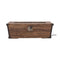 56 Inch Outdoor 50K BTU Wood Pattern Rectangle Gas Burning Fire Pit (SAK43681) - Saksby Wholesale - Back View