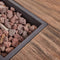 56 Inch Outdoor 50K BTU Wood Pattern Rectangle Gas Burning Fire Pit (SAK43681) - Saksby Wholesale - 
Fire Pit Details