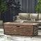 56 Inch Outdoor 50K BTU Wood Pattern Rectangle Gas Burning Fire Pit (SAK43681) - Saksby Wholesale - Lifestyle Outdoor