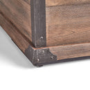 56 Inch Outdoor 50K BTU Wood Pattern Rectangle Gas Burning Fire Pit (SAK43681) - Saksby Wholesale - Material Details
