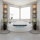59-Inch 2-Person Luxury Corner Whirlpool Jetted Bathtub (SAK97310) - Saksby Wholesale - Lifestyle In Bathroom