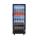 6.0 Cu.Ft Commercial Beverage Refrigerator With Glass Door And Adjustable Shelves (SAK28460) - Saksby Wholesale - Front View