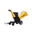 6-Inch 420CC 15HP Gas Wood Chipper Shredder Mulcher With Tow Bar And Safety Stop Bar (SAK42731) - Saksby Wholesale - Right Side View