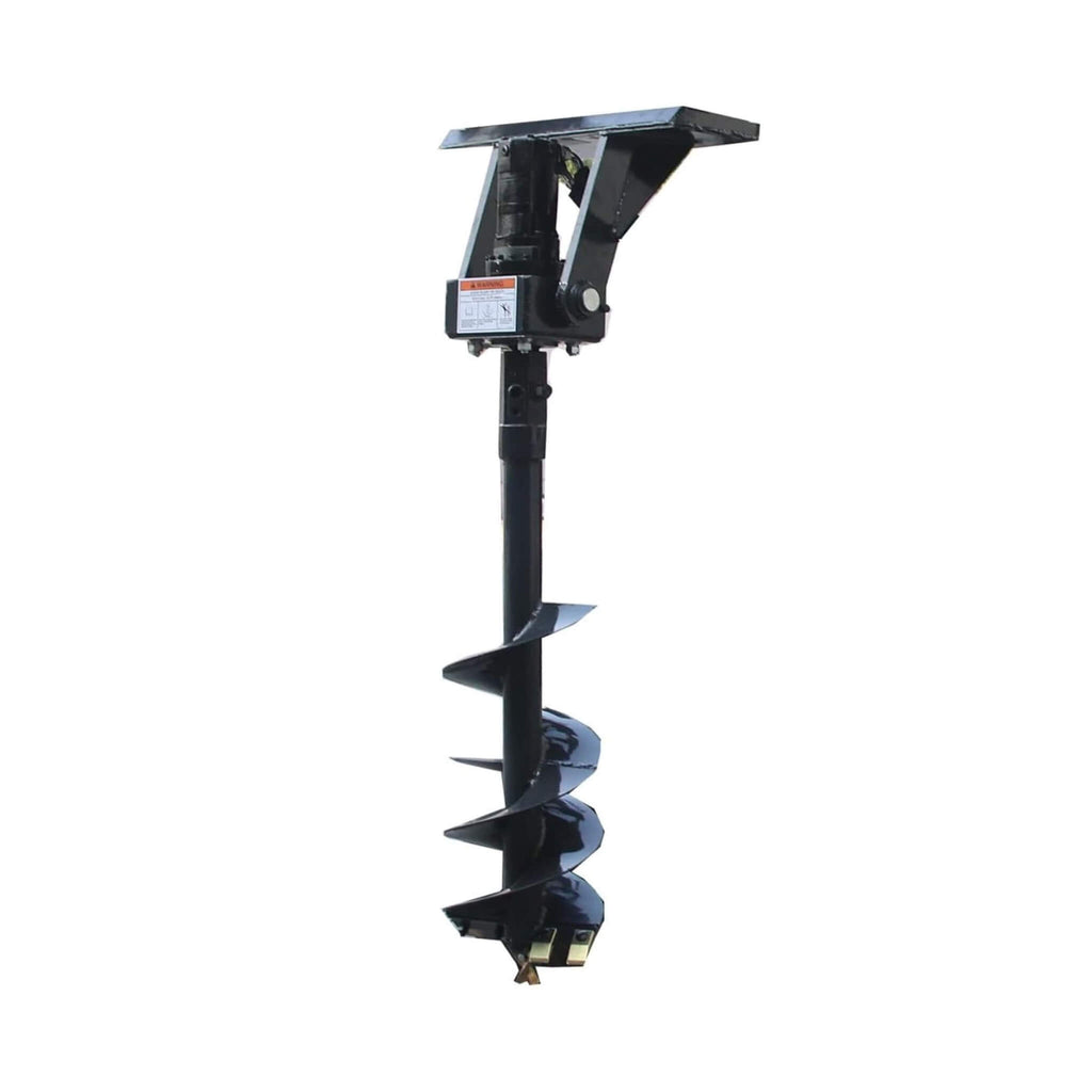 6-Inch Mini Post Hole Auger Digger Drill Skid Steer Attachment (SAK37265) - Saksby Wholesale - Front View