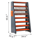 60-Inch Heavy-Duty Multifunction CNC Tool Rack Holder Organizer (SAK80412) - Saksby Wholesale - Dimensions