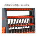 60-Inch Heavy-Duty Multifunction CNC Tool Rack Holder Organizer (SAK80412) - Saksby Wholesale - Knife Bar Details