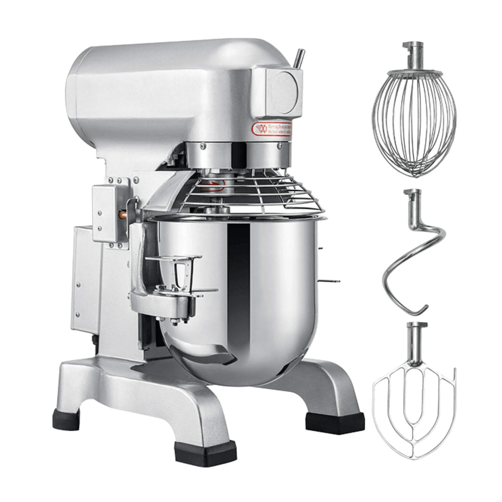 600W Commercial Dough Kneader Bakery Mixer Machine, 15QT (SAK95629) - Saksby Wholesale - Front Right View
