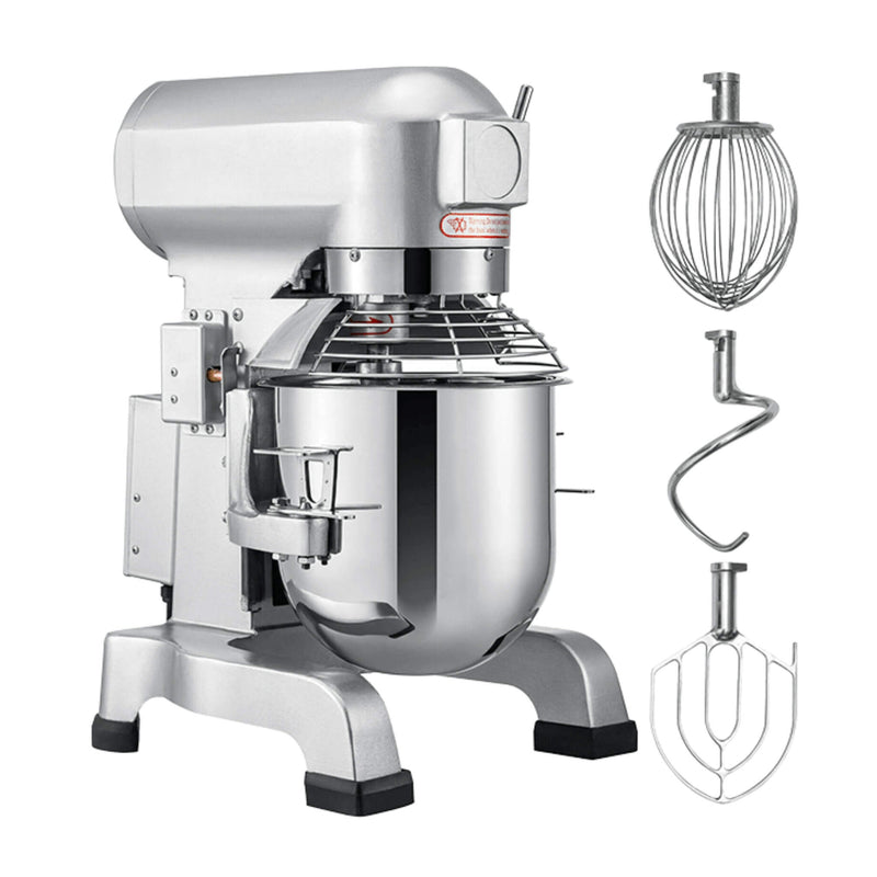 600W Commercial Dough Kneader Bakery Mixer Machine, 15QT (SAK95629) - Saksby Wholesale - Front Right View