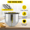 600W Commercial Dough Kneader Bakery Mixer Machine, 15QT (SAK95629) - Saksby Wholesale - Mixing Bowl View