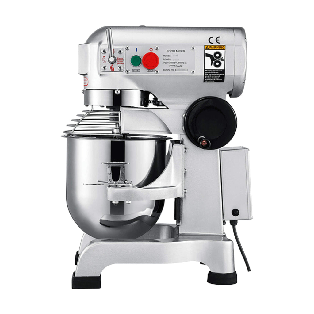 600W Commercial Dough Kneader Bakery Mixer Machine, 15QT (SAK95629) - Saksby Wholesale - Side View