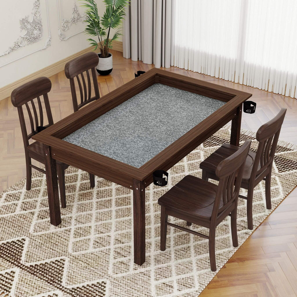 [63X40-Inch] Premium 2-In-1 Multifunctional Board Game Table For 4–6 Players (SAK84513) - Saksby Wholesale - Gaming Table View