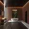 65 Inch Luxury Freestanding Soaking Bathtub With Overflow And Pop-Up Drain (SAK69451) - Saksby Wholesale - Actual Display
