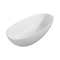 65 Inch Luxury Freestanding Soaking Bathtub With Overflow And Pop-Up Drain (SAK69451) - Saksby Wholesale - Side View