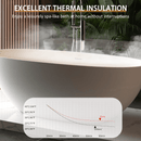 65 Inch Luxury Freestanding Soaking Bathtub With Overflow And Pop-Up Drain (SAK69451) - Saksby Wholesale - Thermal Insulation