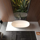 65 Inch Luxury Freestanding Soaking Bathtub With Overflow And Pop-Up Drain (SAK69451) - Saksby Wholesale - Top View Actual Display