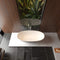 65 Inch Luxury Freestanding Soaking Bathtub With Overflow And Pop-Up Drain (SAK69451) - Saksby Wholesale - Top View Actual Display