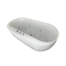 67-Inch Whirlpool Air Bath Soaking Tub With Adjustable Air Blower (SAK68427) - Saksby Wholesale - 
Top Right View