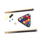 6FT Premium Wooden Multifunctional Pool Table With Table Tennis Top (SAK62751) - Saksby Wholesale - Pool Table Accessories