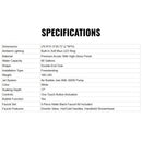 71-Inch Double-End Oval Acrylic Freestanding Whirlpool Tub With Air Bubble Jets (SAK18954) - Saksby Wholesale - Specifications