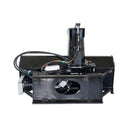 72-Inch Heavy-Duty Hydraulic Skid Steer Snow Blower Attachment (SAK59371) - Saksby Wholesale -
 Back View