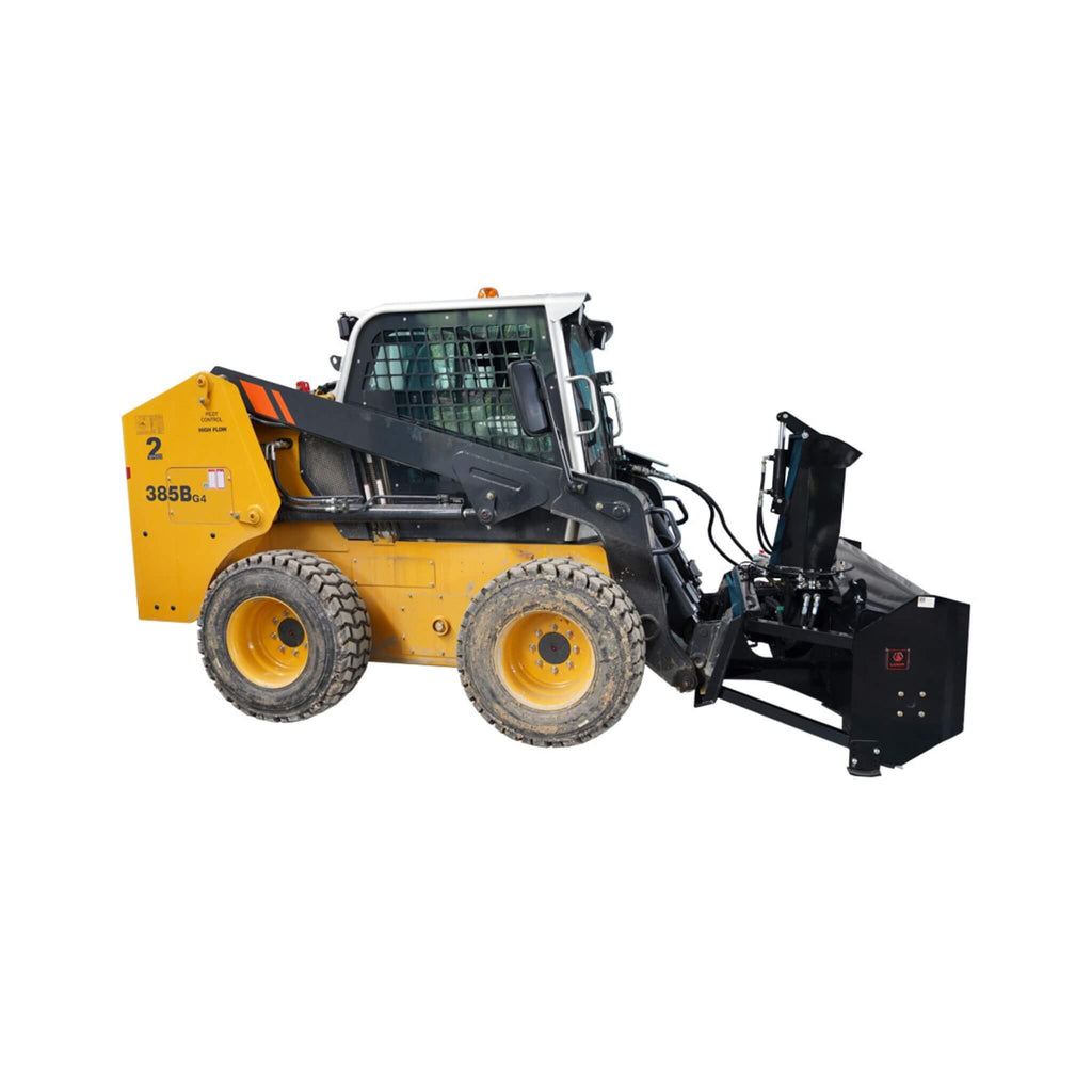 72-Inch Heavy-Duty Hydraulic Skid Steer Snow Blower Attachment (SAK59371) - Saksby Wholesale - Product Preview
