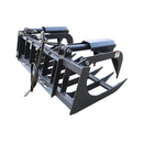 72-Inch Heavy-Duty Root Grapple Bucket Skid Steer Attachment (SAK13874) - Saksby Wholesale - Back Side View