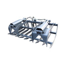 72-Inch Heavy-Duty Root Grapple Bucket Skid Steer Attachment (SAK13874) - Saksby Wholesale - Front View