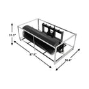 72" Heavy-Duty Skid Steer Hydraulic Rotary Angle Broom Sweeper (SAK97846)