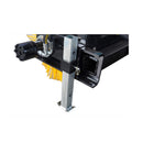 72" Heavy-Duty Skid Steer Hydraulic Rotary Angle Broom Sweeper (SAK97846)