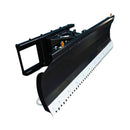 72-Inch Heavy-Duty Snow Plow Skid Steer Attachment With Dozer Blade (SAK27518) - Saksby Wholesale - Front Right View