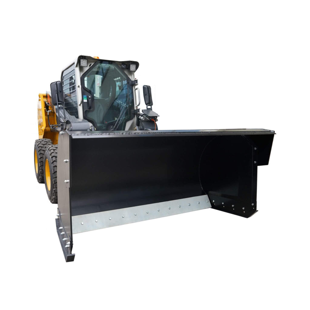 74-Inch Heavy-Duty Skid Steer Trip Edge Snow Pusher Attachment (SAK34098) - Saksby Wholesale - Product Preview