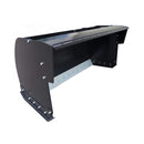 74-Inch Heavy-Duty Skid Steer Trip Edge Snow Pusher Attachment (SAK34098) - Saksby Wholesale - Side View